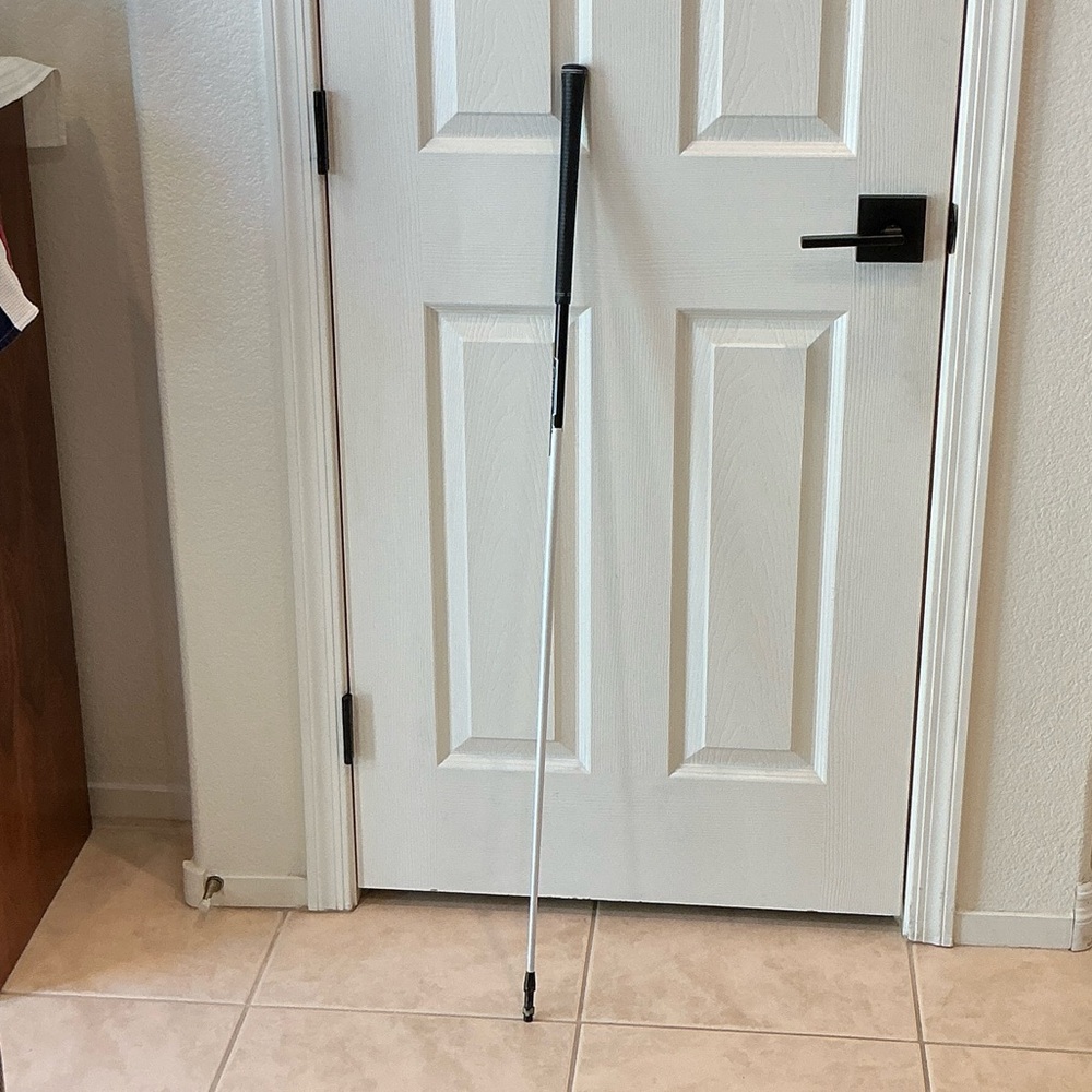 Black and Silver Golf Club shaft.
